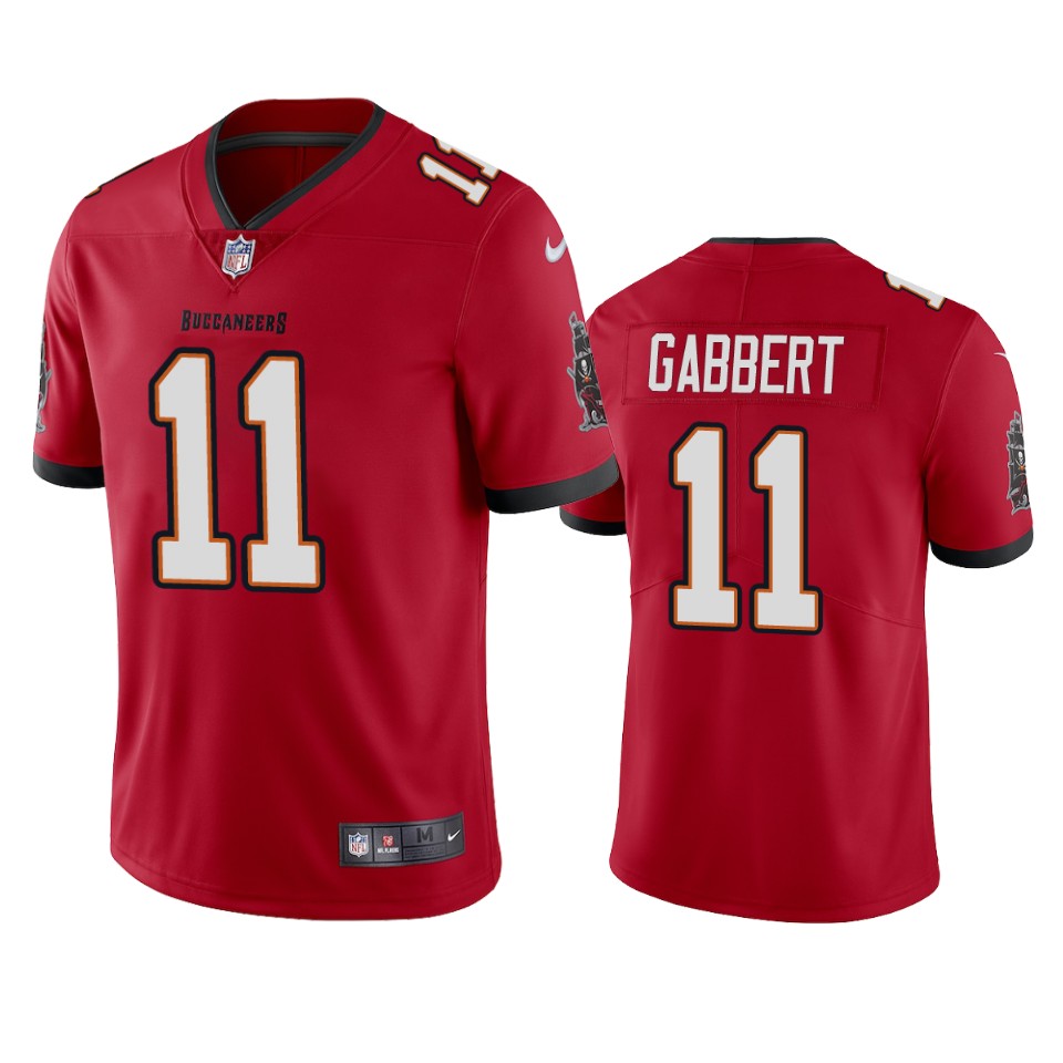 Tampa Bay Buccaneers Men Nike NFL #11 Blaine Gabbert  Red Vapor Limited Jersey